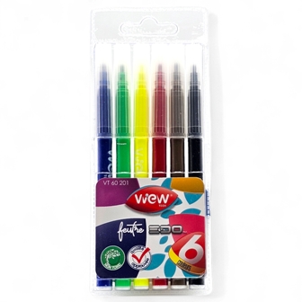 feutre ecolier de 6 viewtec 60201