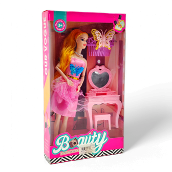 Librairie Bouarroudj - JEUX POUPEE HAPPY DAY+FASHION STYLE682