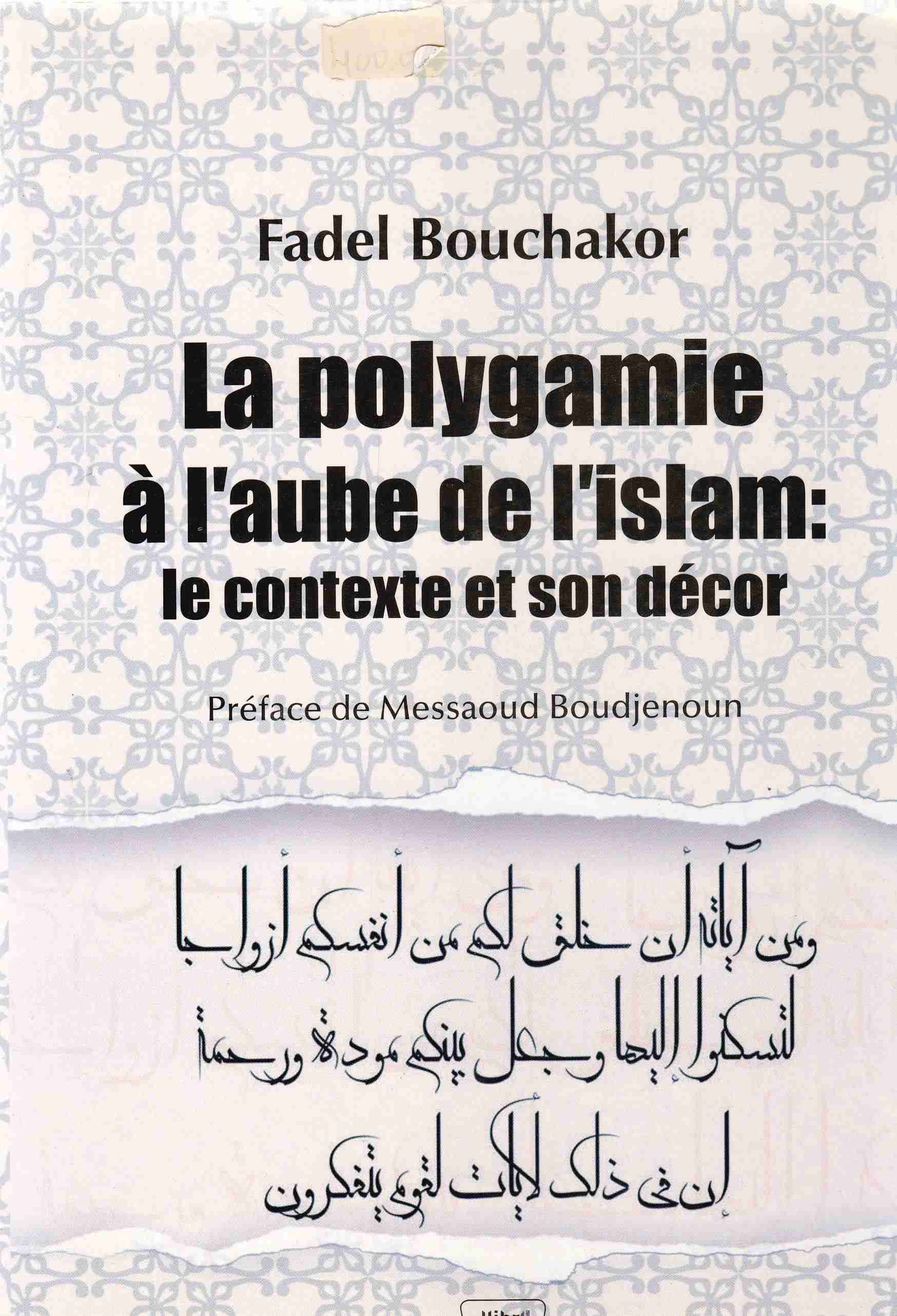 la polygamie a l'aube de l'islam le contexte et sondecor d1
