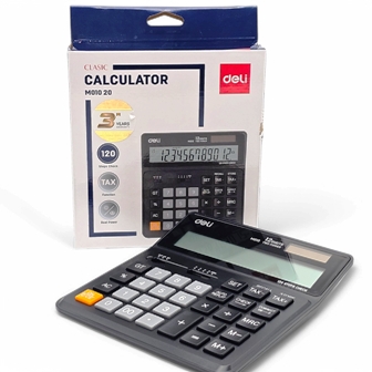 calculatrice de bureau 12digits deli 1020