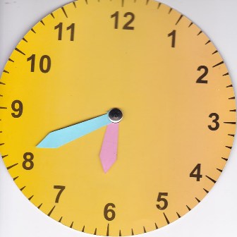 العجلة السحرية قراءة الساعة