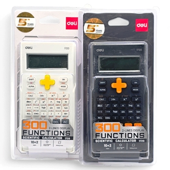 calculatrice scientifique deli 1720