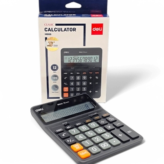 calculatrice de bureau 12digits deli 666