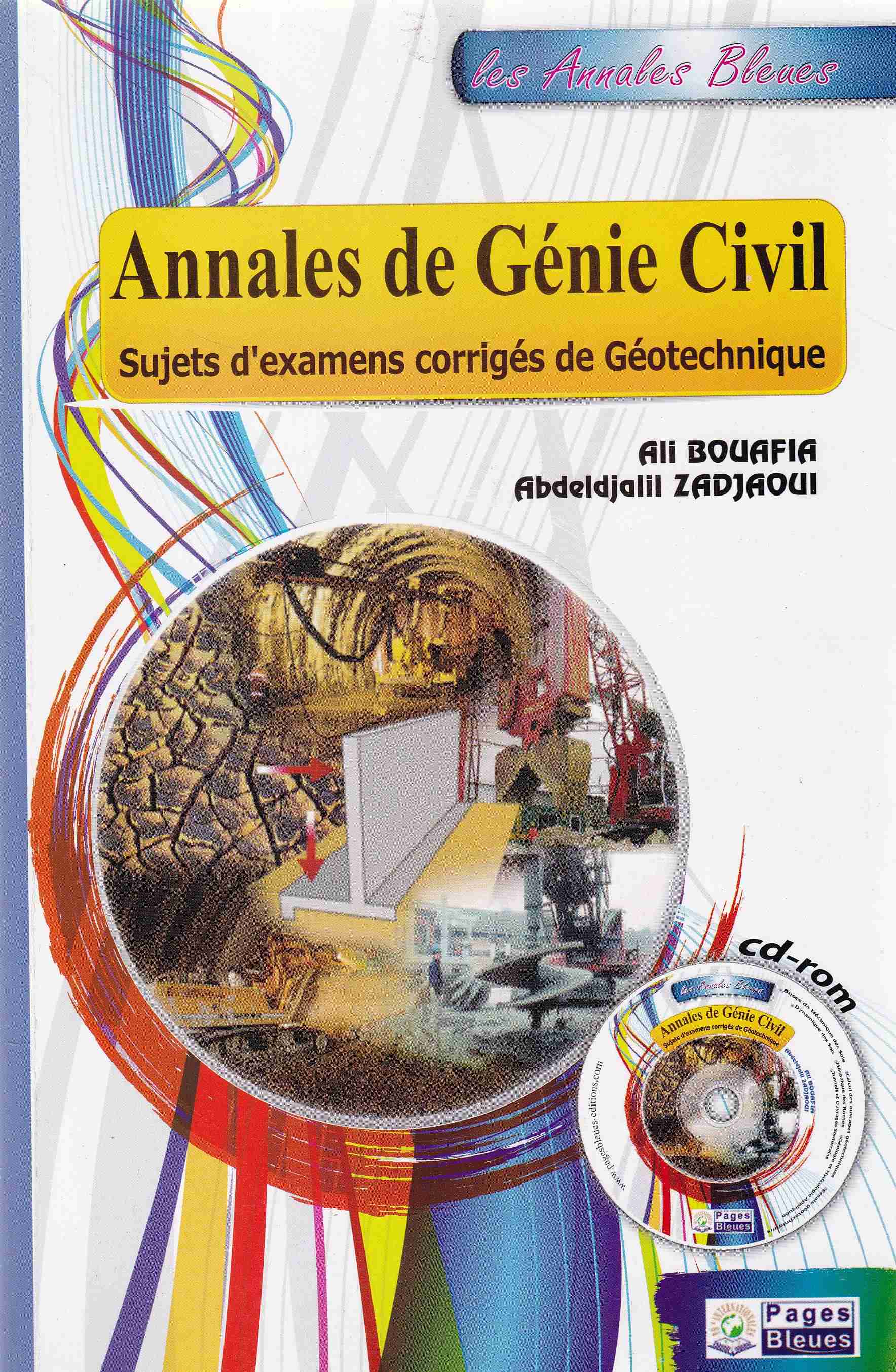 Librairie Bouarroudj - ANNALES DE GENIE CIVIL +CD