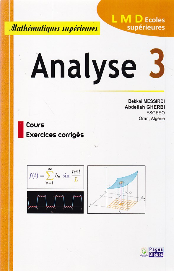 Librairie Bouarroudj - ANALYSE 3 COUR EXERCICES