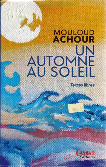 Librairie Bouarroudj - **UN AUTOMNE AU SOLEIL