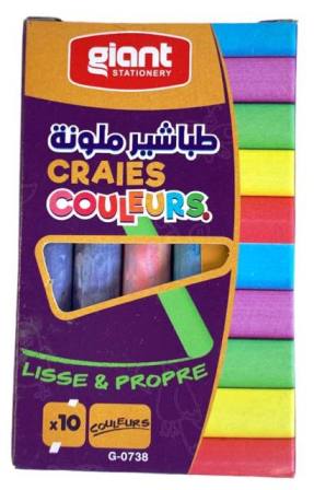 craie couleur de 10 giant 0738