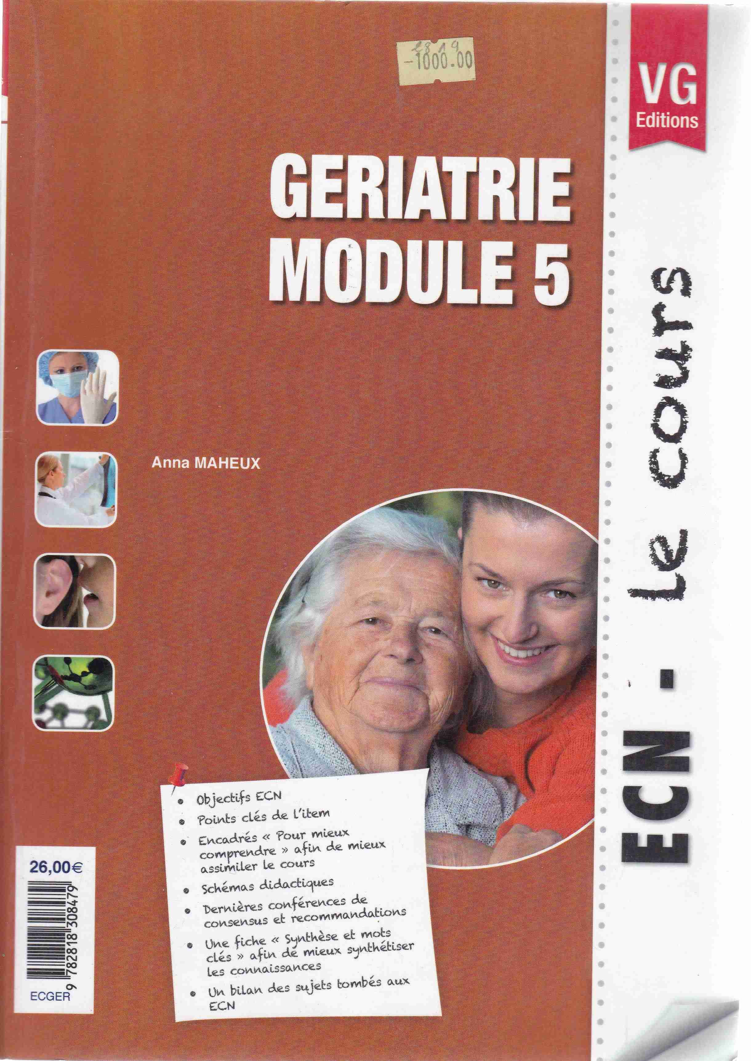 Librairie Bouarroudj - GERIATRIE MODULE 5