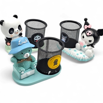 pot a stylo cute bear resine51666-4