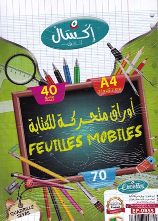 feuille mobile seyes 40 pages ep-0855