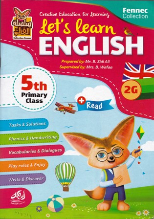 سلسلة الفنك let's learn english 5th