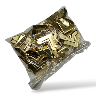 accessoir de coin en metal 50pcs gm 3743-9