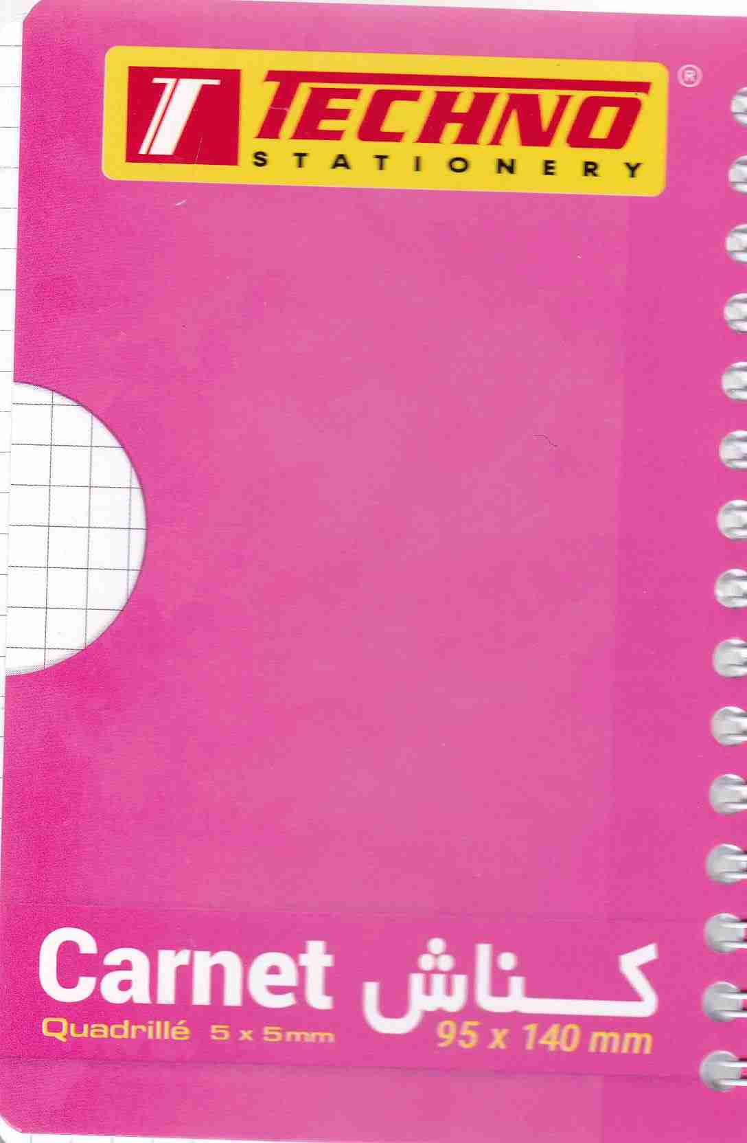 carnet spiral 96p tec 9557-58