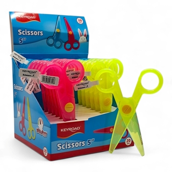 ciseau ecolier plastique key971008