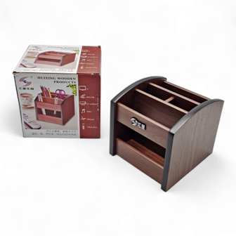 pot a stylo en bois  hx-1015