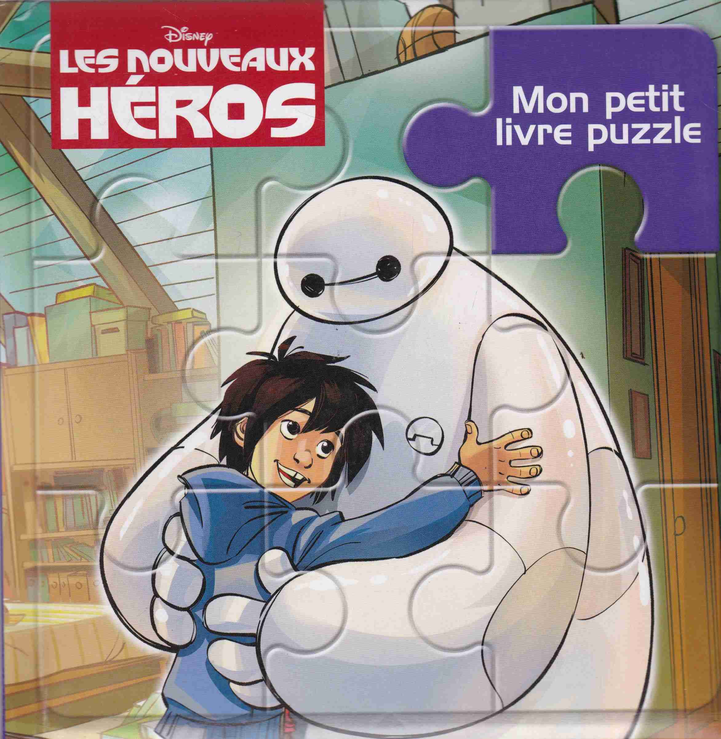 mon petit livre puzzle heros