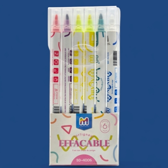 surligneur effacable mobs 4006