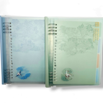 note book a5 pp cover,feuille mobile deli df708