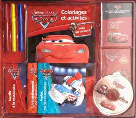 Librairie Bouarroudj - COFFRET CARS COLO. ACTIVITES +CD