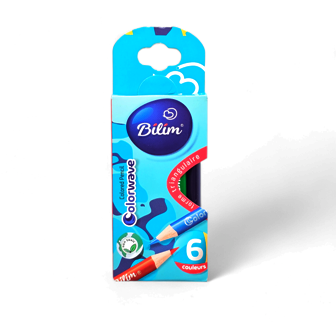 crayon couleur 6pcs pm bilim 0404