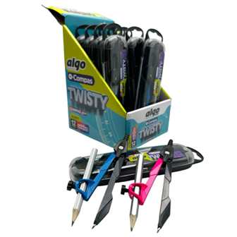 compas en boite orbit deli 20804