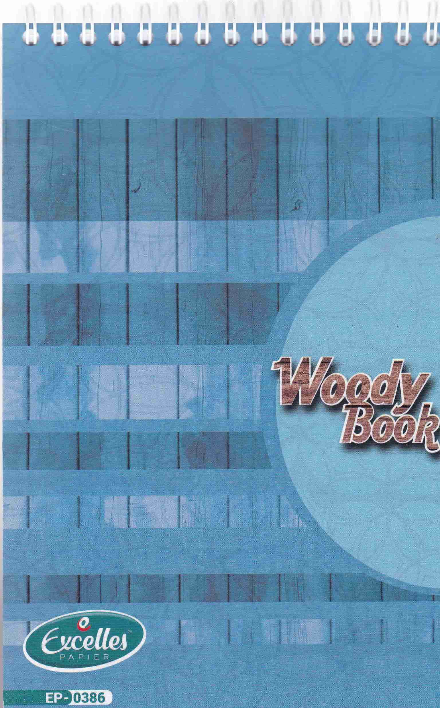 Librairie Bouarroudj - BLOC NOTE A5 WOODY SPIRAL 200PAGES EP0386