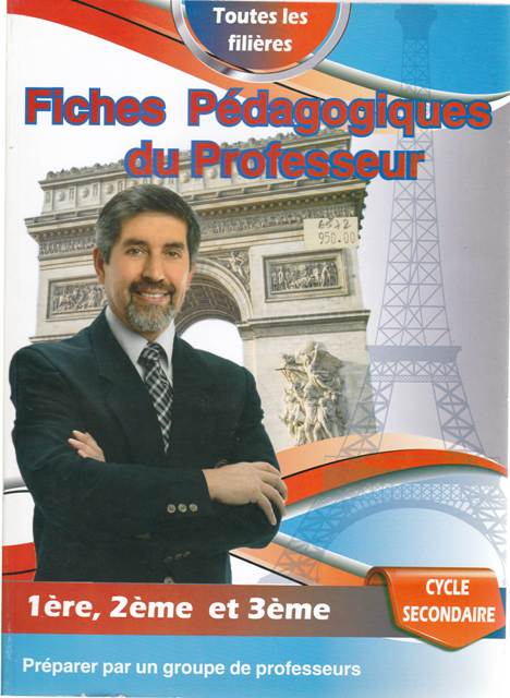 Librairie Bouarroudj - FICHES PREDAGOGIQUES DU PROFESSEUR 1-2-3 SECONDAIRE