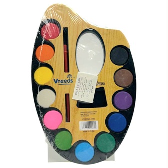 aquarelle ecolier 12clr+palette24cm  rs2216
