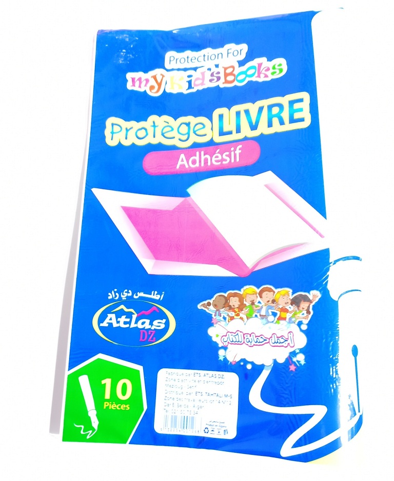 Librairie Bouarroudj - PROTEGE LIVRE ADHESIVE TRANSPARENT