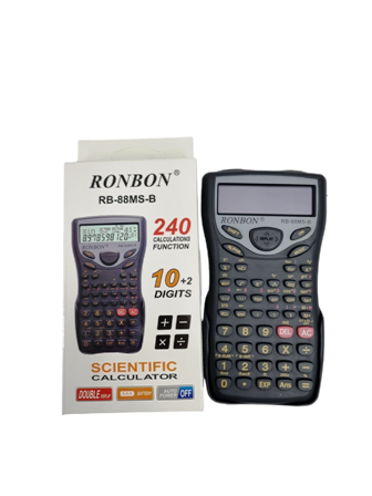 Librairie Bouarroudj - CALCULATRICE SCIENTIFIQUE RONBON RB-88MS-B