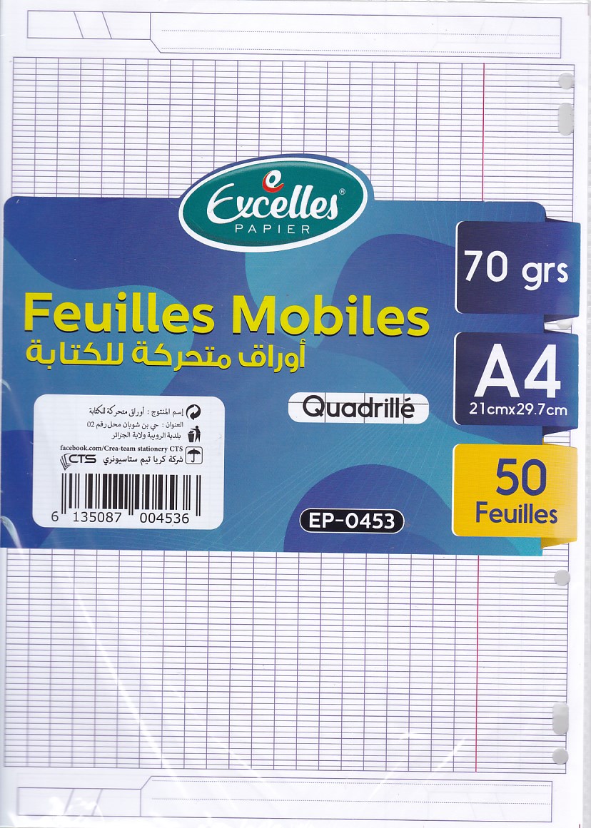 feuille mobile seyes 100f ep 0453