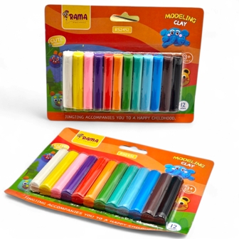 pate a cire 12clrs 159grs rama 2452