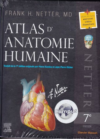 Librairie Bouarroudj - ATLAS D'ANATOMIE HUMAINE