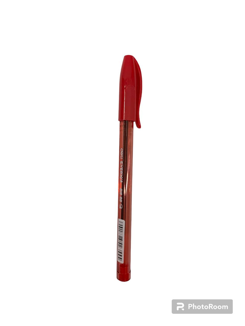 Librairie Bouarroudj - STYLO ROUGE 1MM EVERYU DELI WQ19